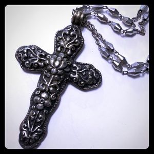 Free People Cross Necklace